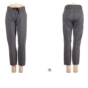 Lululemon Women’s On The Fly Pant 27" Full-on LuxtremeHeathered Black NWOT 6